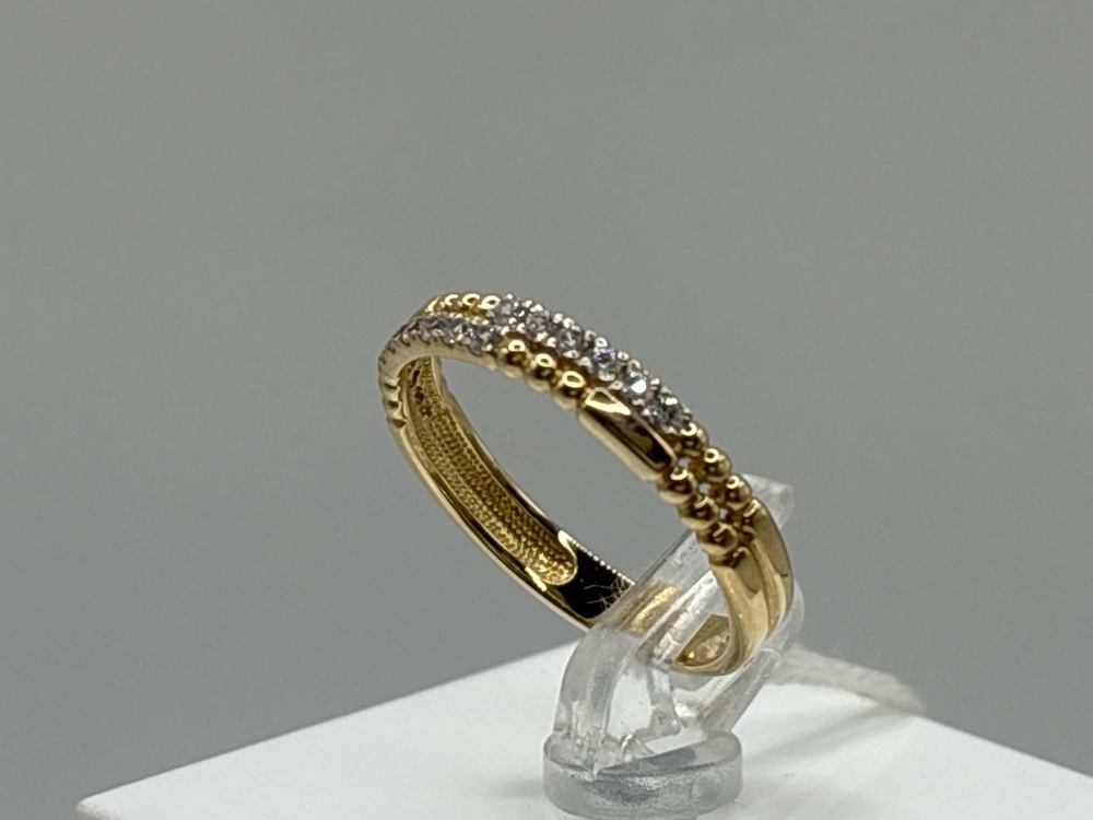 КОЛКМИ585 КОЛЬЦО С КАМНЯМИ (Au 585)