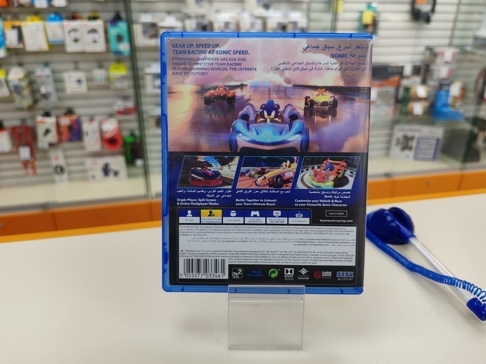 Игра Playstation 4 Team Sonic Racing