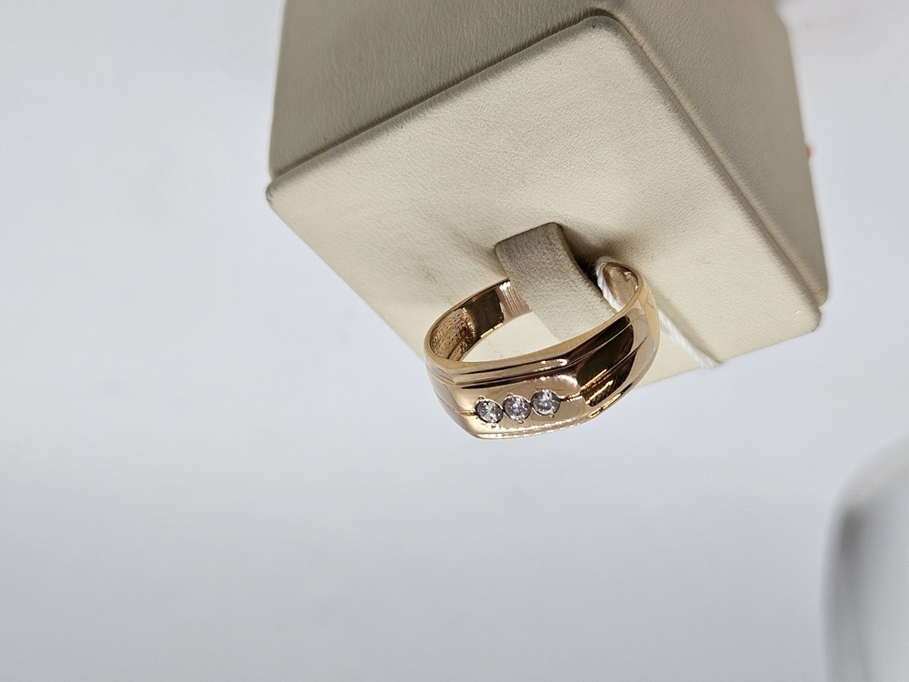 ПЕЧАТКА С КАМНЯМИ (Au 585)