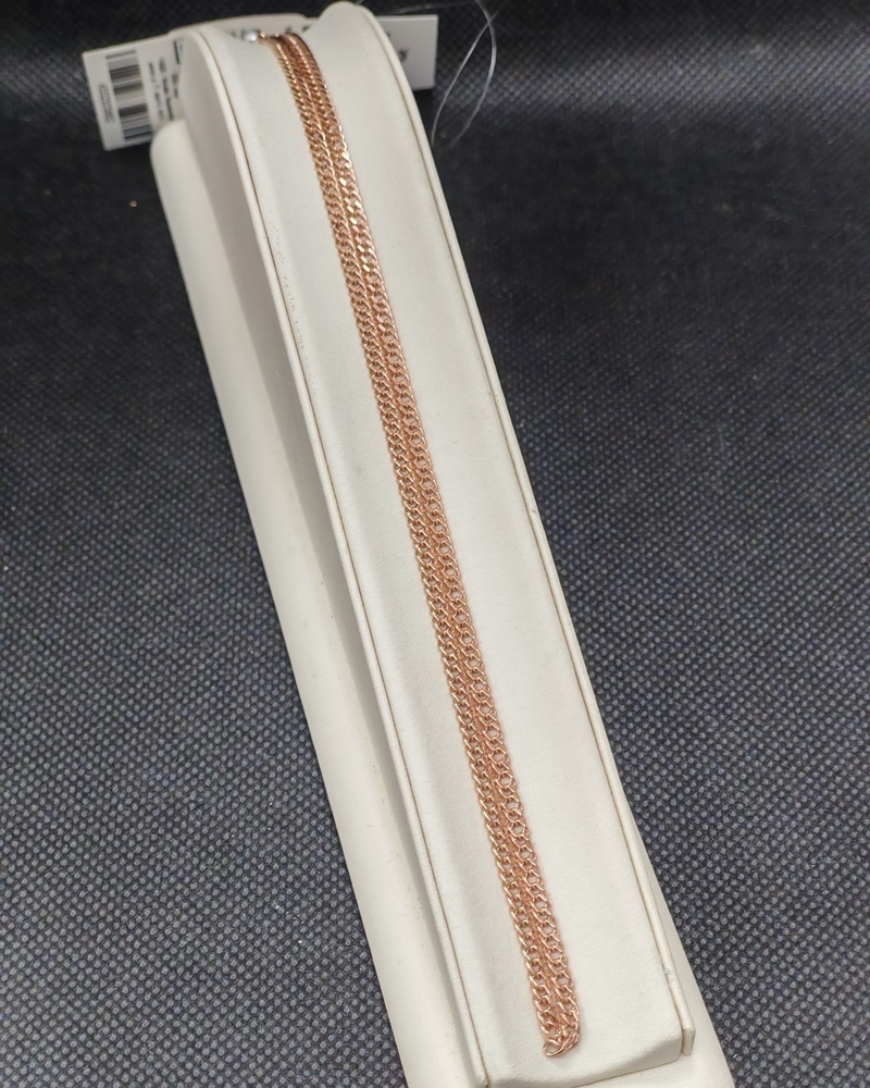 ЦЕПЬ ПУСТОТЕЛАЯ Ромб двойной (Au 585)