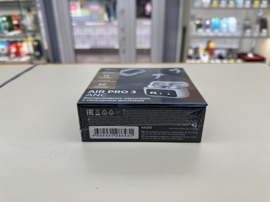 Наушники беспроводные Deppa 44213 Air Pro 3 ANC