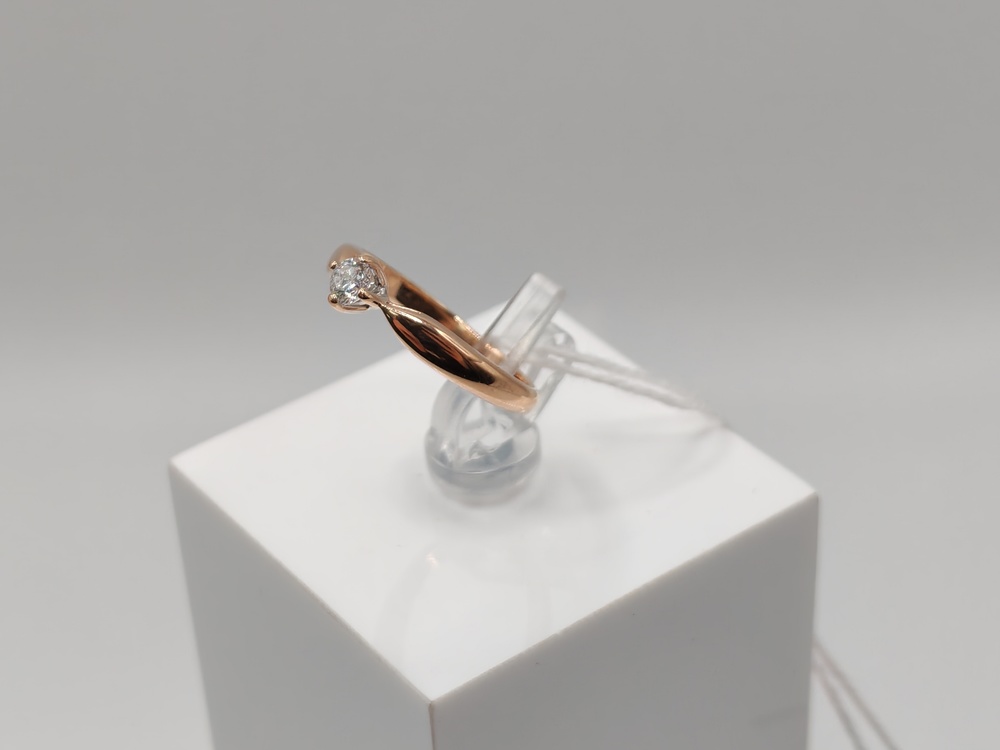 КОЛЬЦО БРИЛЛИАНТ Au 585