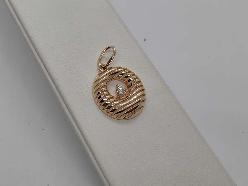 ПОДКМ585 ПОДВЕСКА С КАМНЕМ (Au 585) ПОДКМ585 ПОДВЕСКА С КАМНЕМ (Au 585)