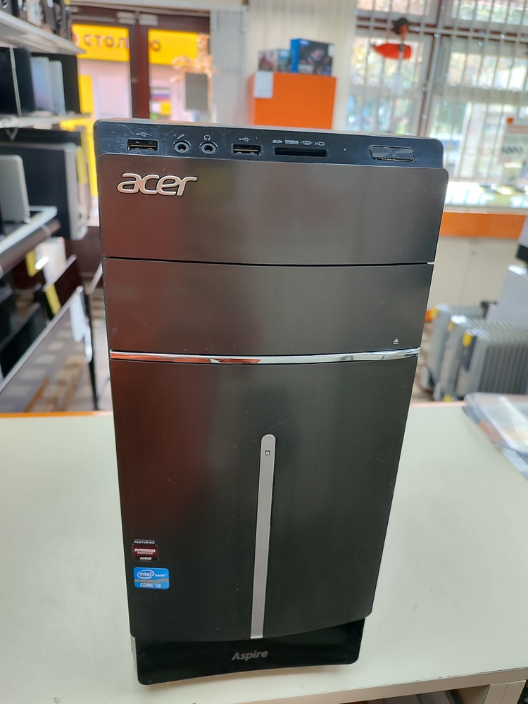 Системный блок Acer Acer; Core i3-3220, AMD Graphics, 4 Гб, 256 Гб, 500 Гб