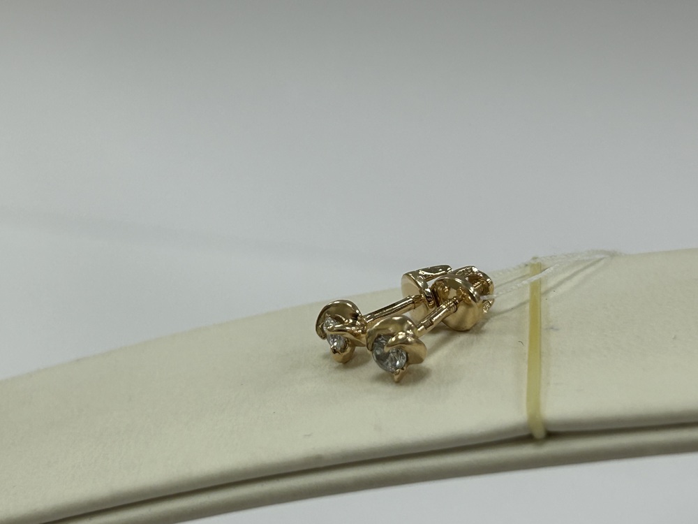 СЕРЬГИ ПУСЕТЫ (Au 585)