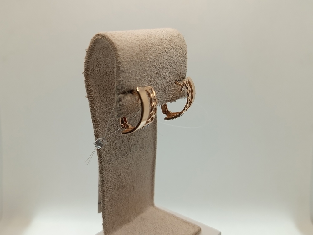 СЕРЬГИ С КАМНЯМИ (Au 585)