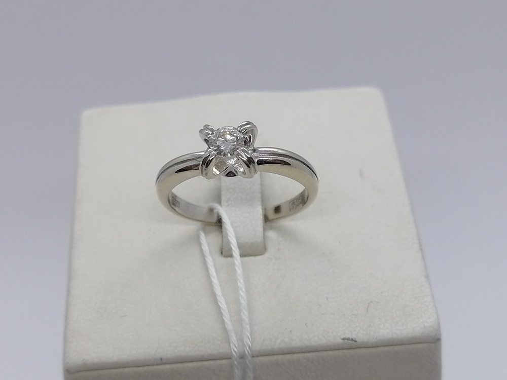 КОЛЬЦО БРИЛЛИАНТ Au 585