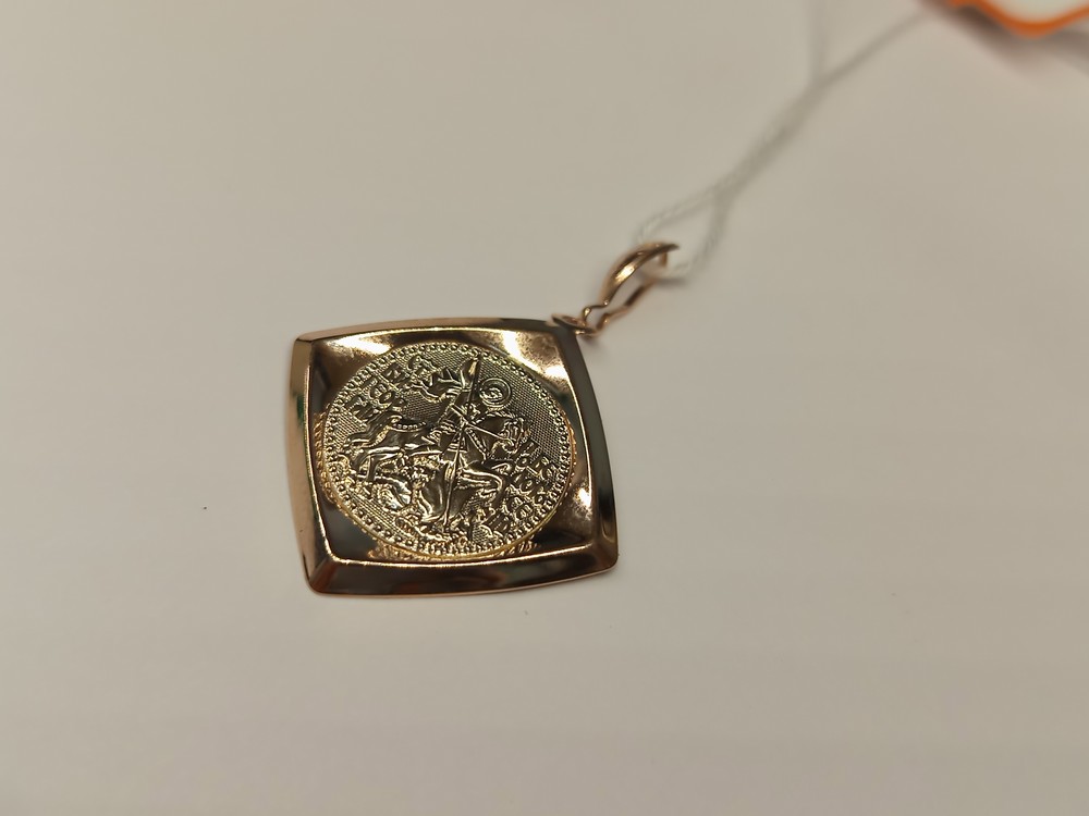 ПОДИБК585 ПОДВЕСКА ИКОНА БЕЗ КАМНЯ (Au 585)