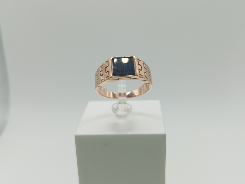 08-540163 КОЛЬЦО ПЕЧАТКА с камнем (Au 585)