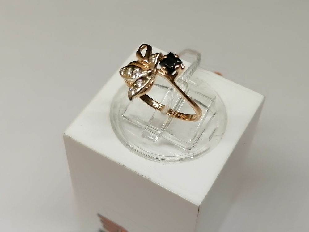 КОЛКМИ585 КОЛЬЦО С КАМНЯМИ (Au 585)