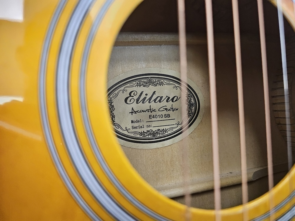 Гитара акустическая Elitaro E4010 SB
