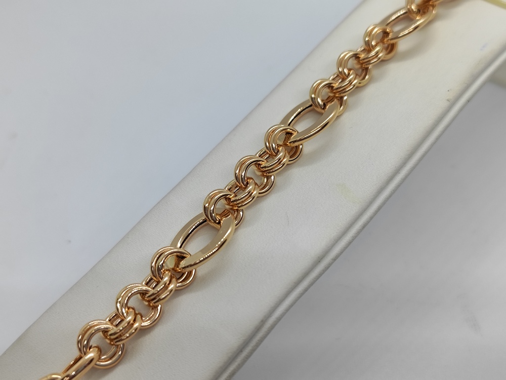 Т-16328 БРАСЛЕТ ФАНТАЗИЯ без камня (Au 585)