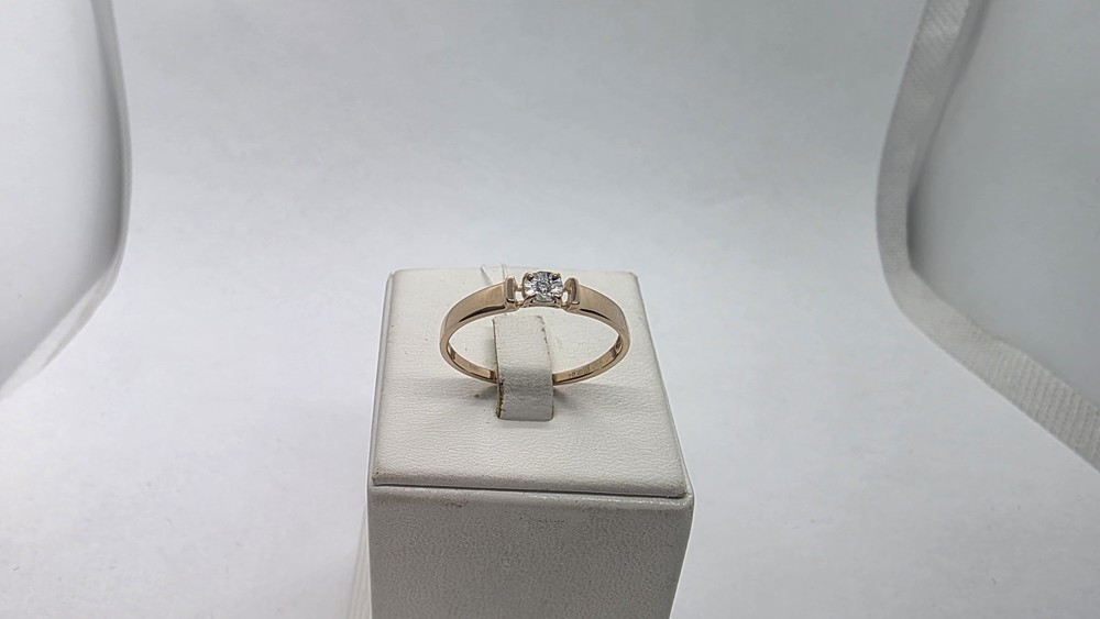 КОЛЬЦО БРИЛЛИАНТ Au 585