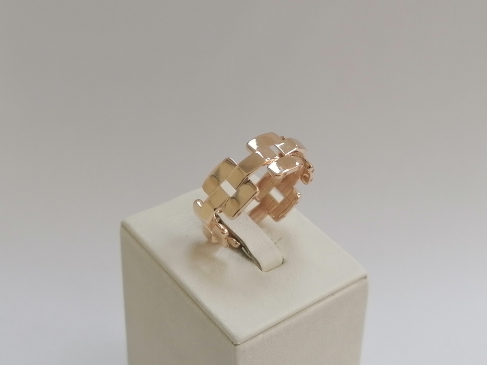 08-108456 КОЛЬЦО БЕЗ КАМНЯ (Au 585)