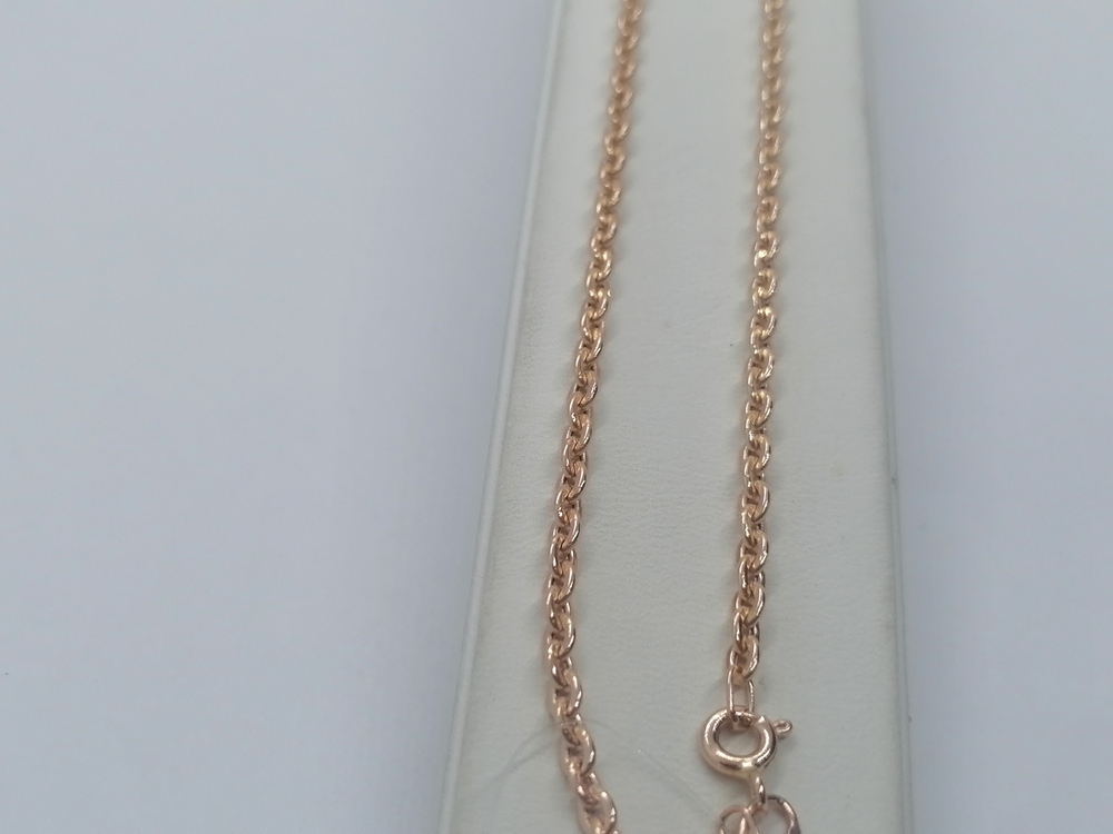 8080201П-55 ЦЕПЬ ПУСТОТЕЛАЯ Якорное (Au 585)