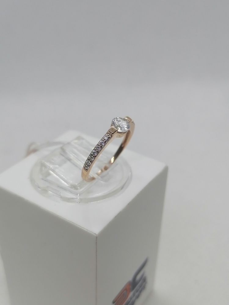 КОЛКМИ585 КОЛЬЦО С КАМНЯМИ (Au 585)