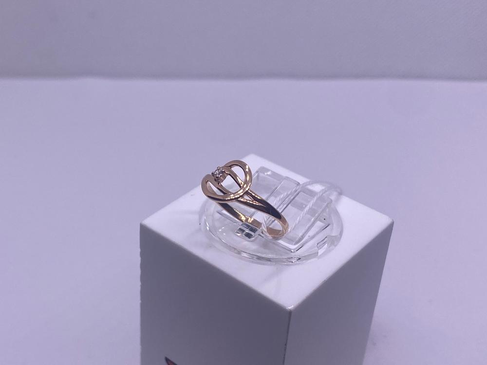 КОЛЬЦО С КАМНЕМ (Au 585)