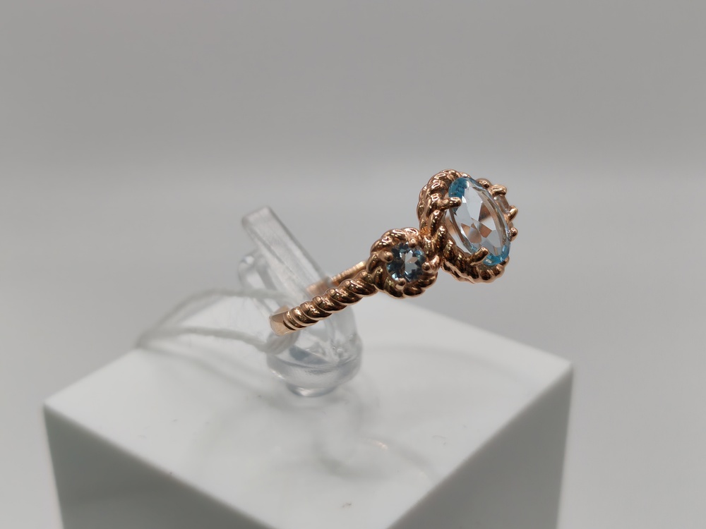 КОЛКМИ585 КОЛЬЦО С КАМНЯМИ (Au 585)