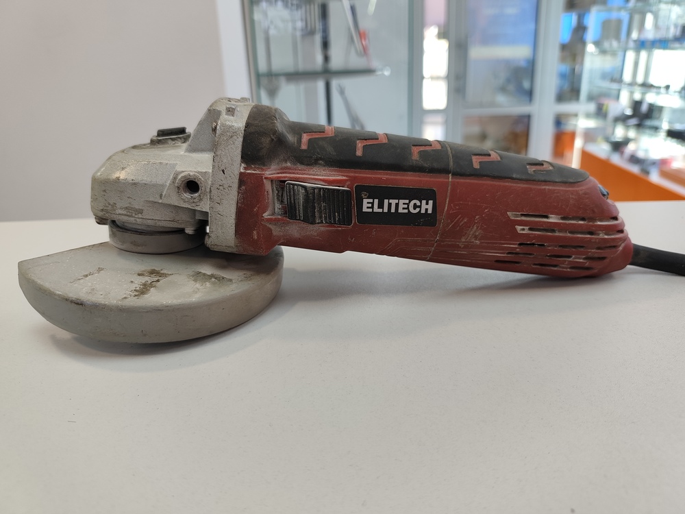 Угловая шлифмашина Elitech МШУ-10-125Э