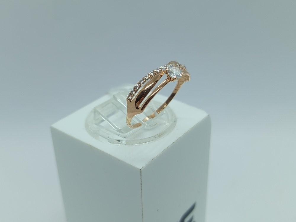 КОЛКМИ585 КОЛЬЦО С КАМНЯМИ (Au 585)