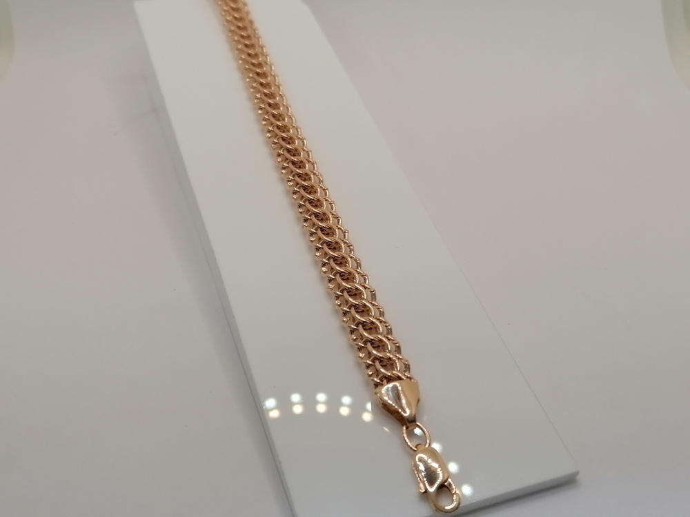 БРАСЛЕТ ПУСТОТЕЛЫЙ Итальянка (Au 585)