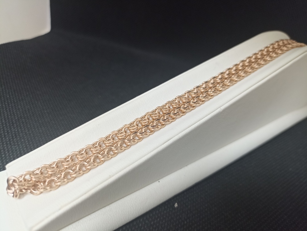 ЦЛБС585 ЦЕПЬ ПОЛНОВЕСНАЯ Бисмарк (Au 585)