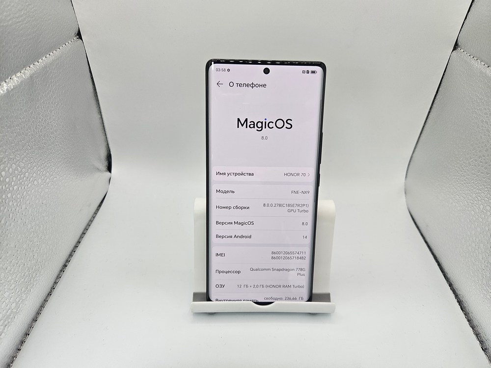 Смартфон Honor 70 12/256