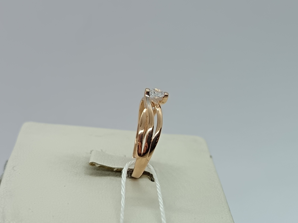 КОЛЬЦО С КАМНЕМ (Au 585)