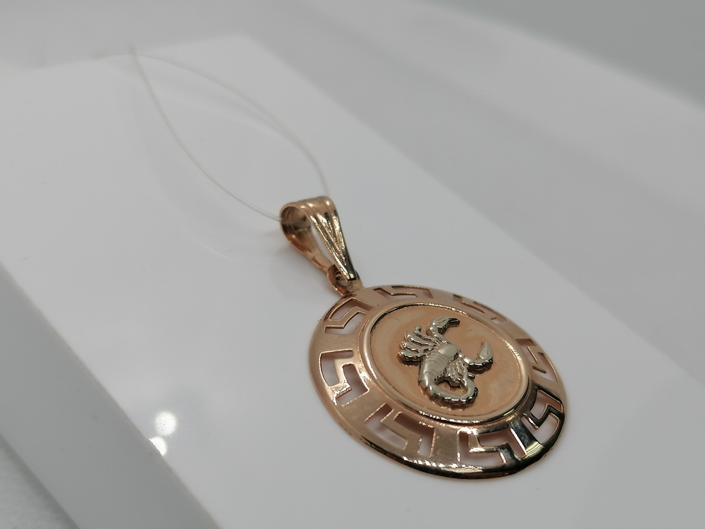 880 ПОДВЕСКА ЗНАК ЗОДИАКА без камня (Au 585)