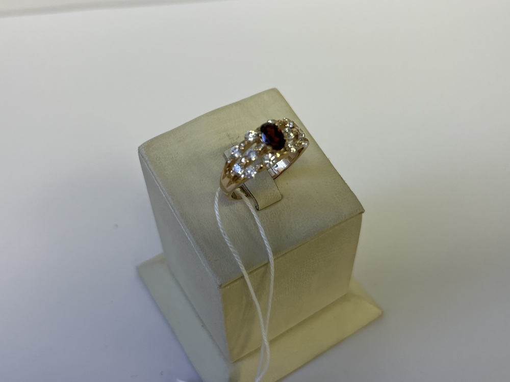 КОЛКМИ585 КОЛЬЦО С КАМНЯМИ (Au 585)