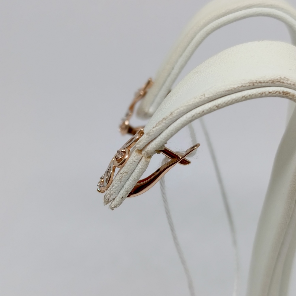 СЕРЬГИ С КАМНЯМИ (Au 585)