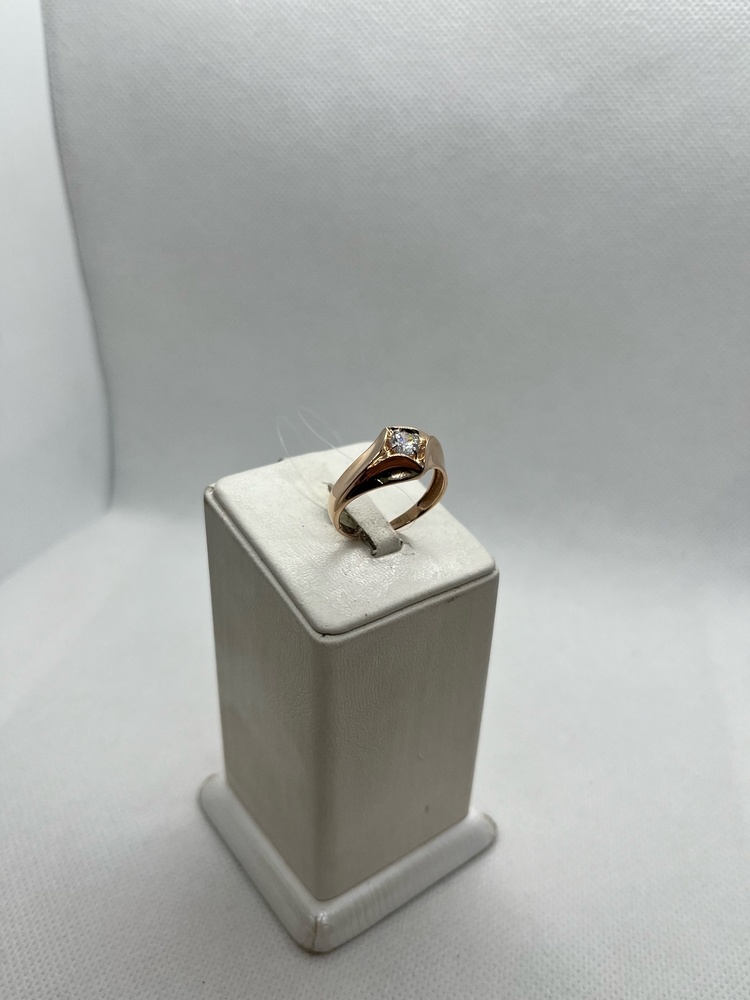 КОЛЬЦО С КАМНЕМ (Au 585)