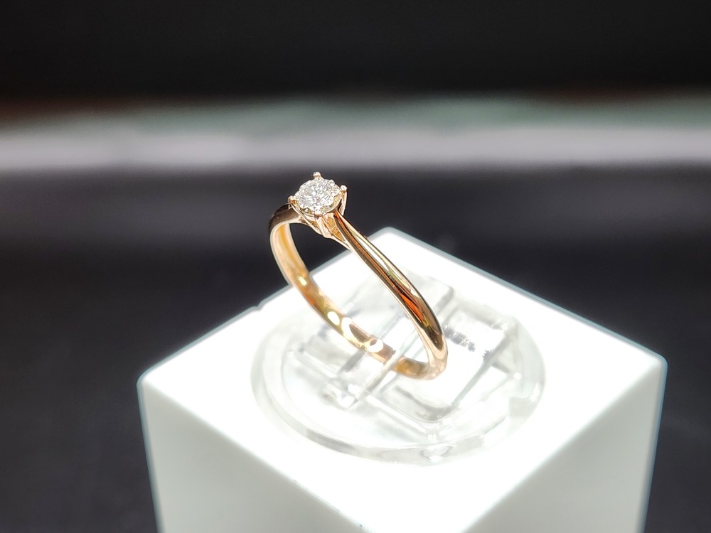 КОЛЬЦО БРИЛЛИАНТ Au 585