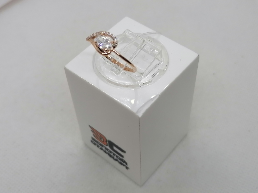 КОЛКМИ585 КОЛЬЦО С КАМНЯМИ (Au 585)