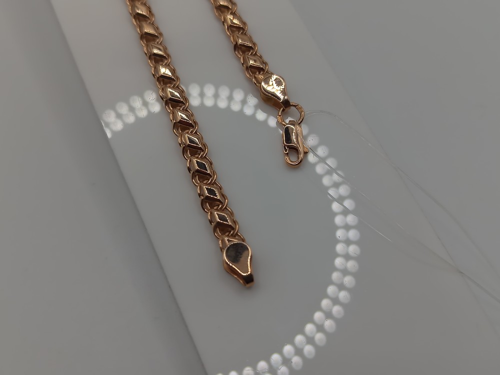 БРАСЛЕТ ПУСТОТЕЛЫЙ Штамповка (Au 585)