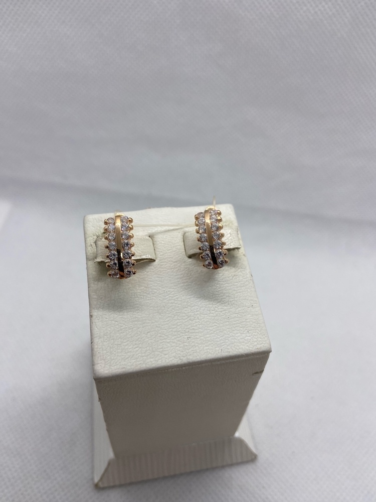 СЕРЬГИ С КАМНЯМИ (Au 585)