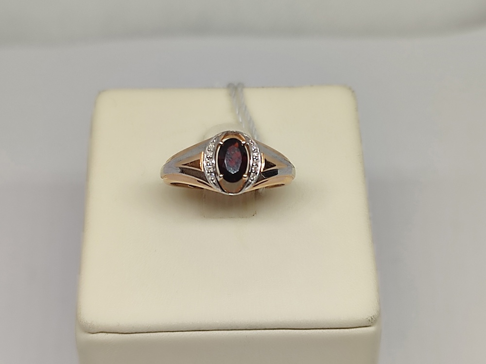 КОЛКМИ585 КОЛЬЦО С КАМНЯМИ (Au 585)