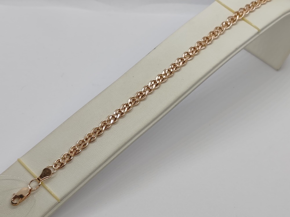 7080155П-19 БРАСЛЕТ ПУСТОТЕЛЫЙ Нона (Au 585)