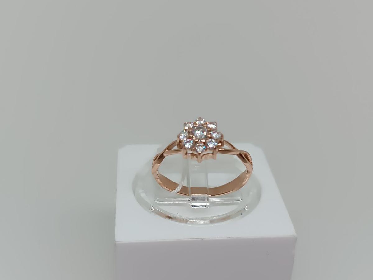 КОЛКМИ585 КОЛЬЦО С КАМНЯМИ (Au 585)