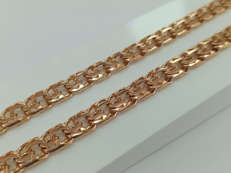 ЦЕПЬ ПОЛНОВЕСНАЯ Бисмарк (Au 585)