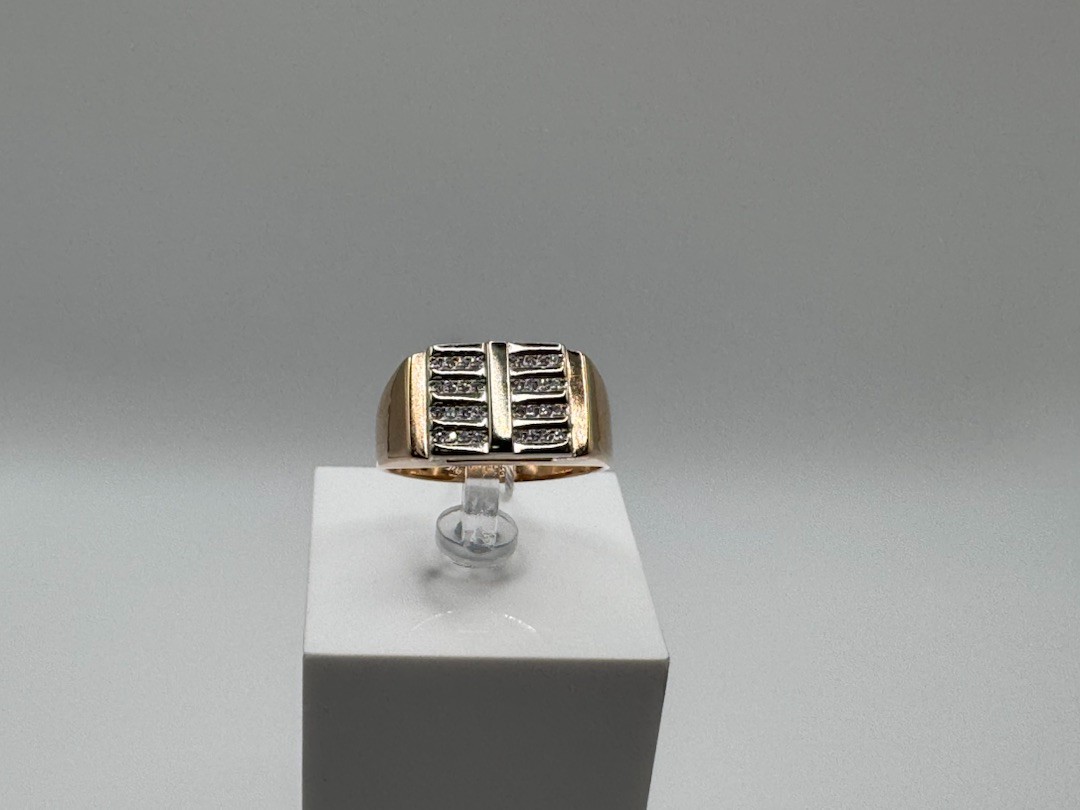 ПЕЧКМИ585 ПЕЧАТКА С КАМНЯМИ (Au 585)