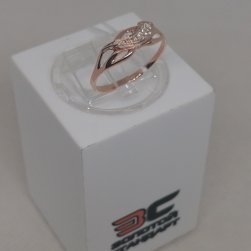 КОЛКМИ585 КОЛЬЦО С КАМНЯМИ (Au 585)