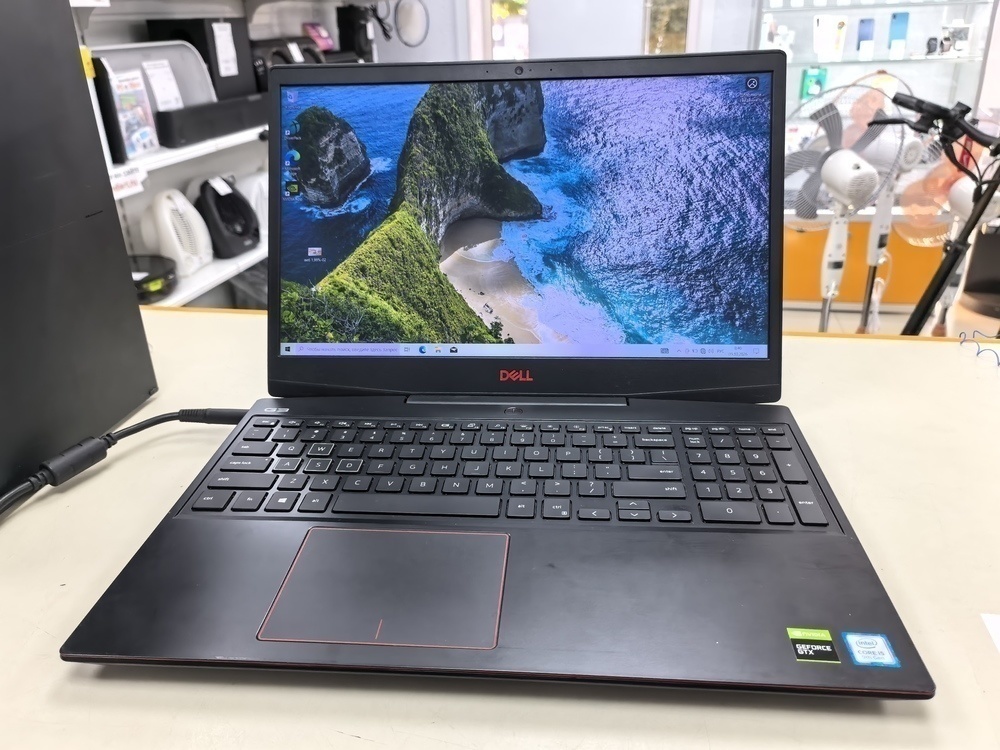 Ноутбук DELL; Core i5-9300H, GeForce GTX 1660 Ti Max-Q, 8 Гб, 480 Гб, Нет