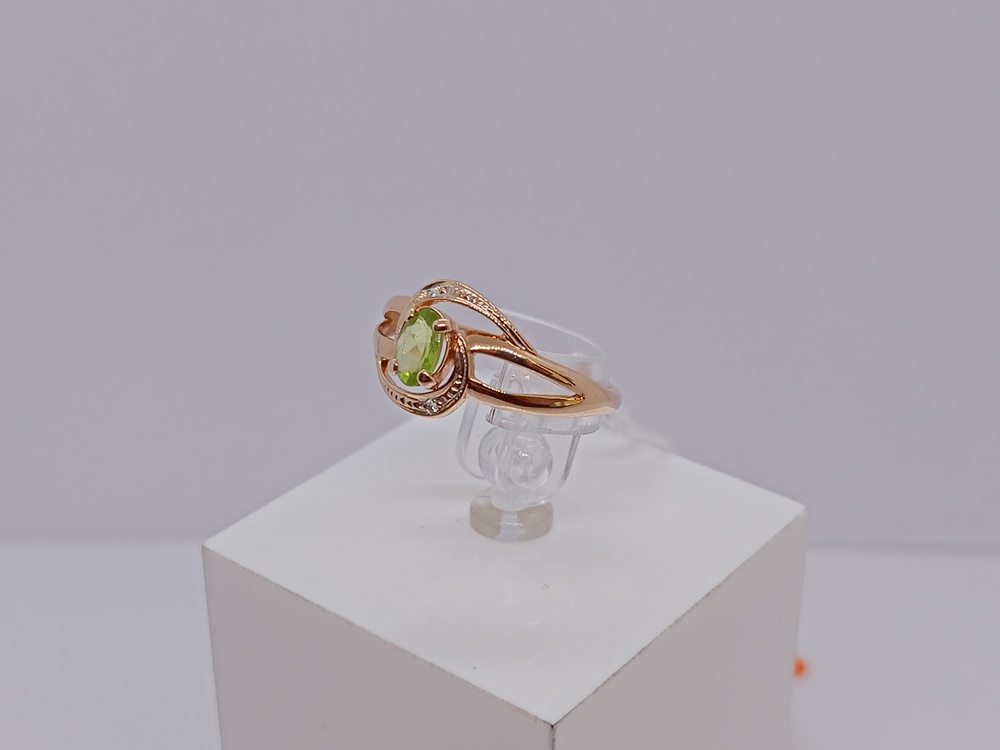 КОЛКМИ585 КОЛЬЦО С КАМНЯМИ (Au 585)