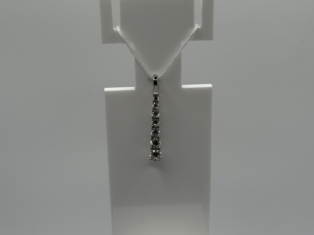 ПОДКМИ585 ПОДВЕСКА С КАМНЯМИ (Au 585)