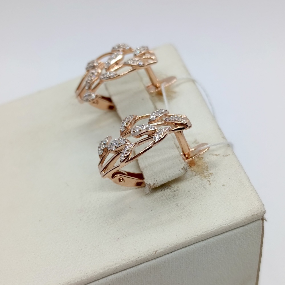 СЕРЬГИ С КАМНЯМИ (Au 585)