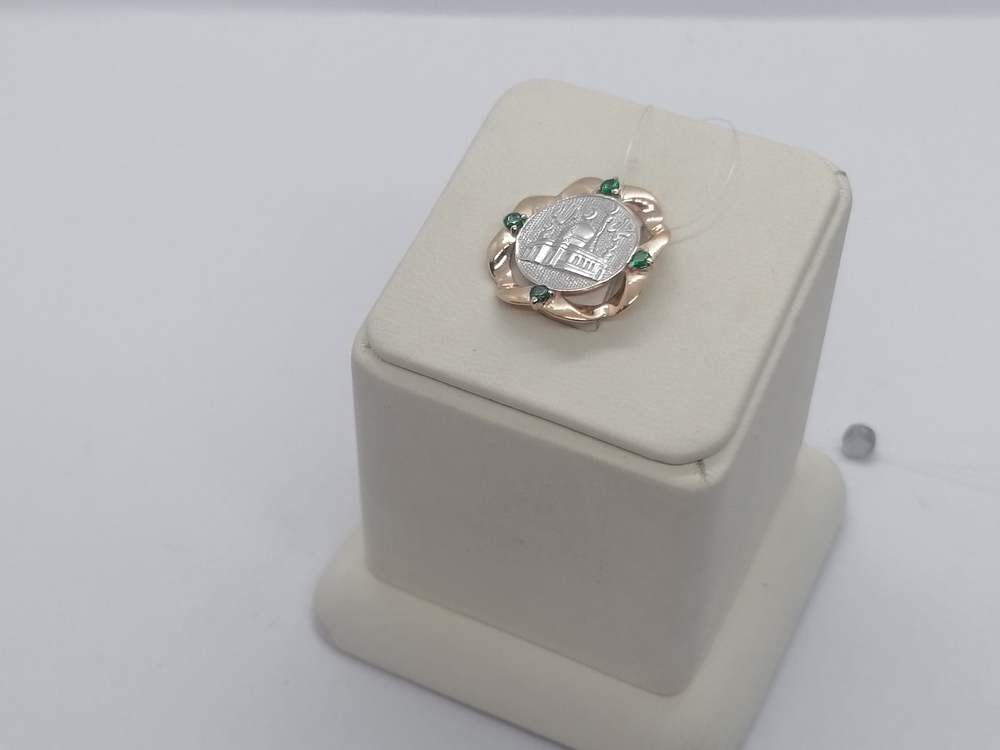 ПОДВЕСКА МЕЧЕТЬ с камнями (Au 585)