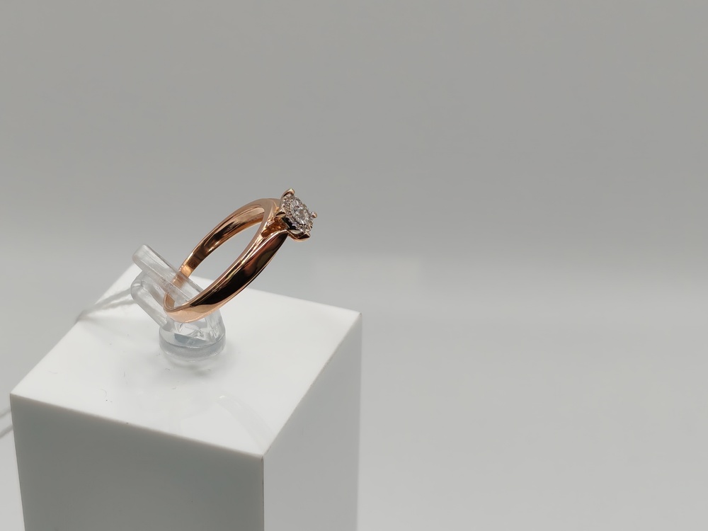 КОЛЬЦО БРИЛЛИАНТ Au 585