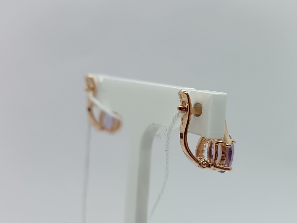 СЕРЬГИ С КАМНЯМИ (Au 585)