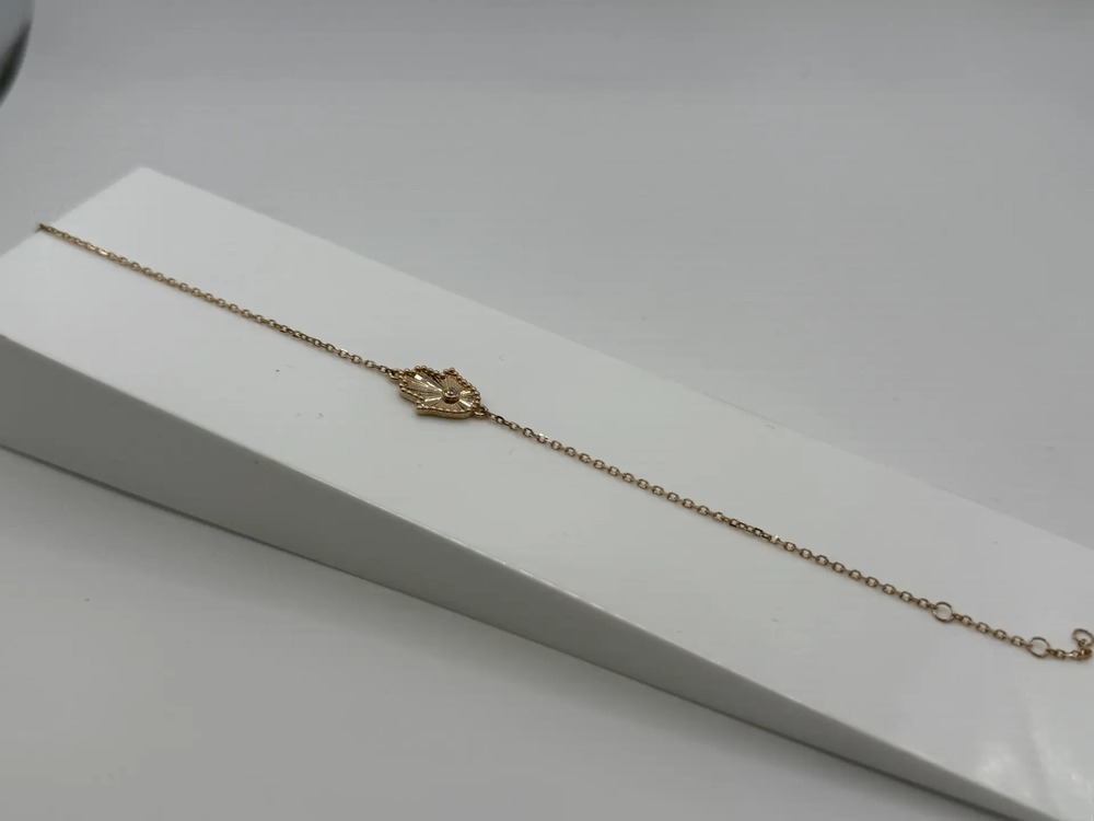 БРАСЛЕТ ФАНТАЗИЯ с камнем (Au 585)